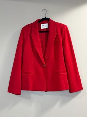 SPANX Red Ponte Blazer